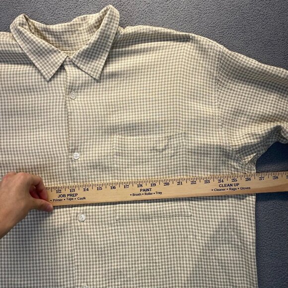 Ferracci Men's Short Sleeve Shirt Rayon Size 2XLT,Pocket - Picture 5 of 8